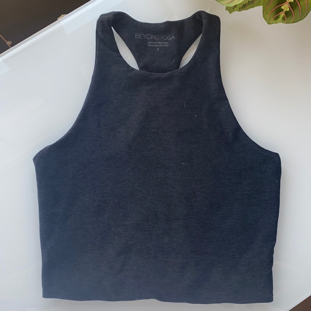 Beyond Yoga Space Dye High Neck Bra